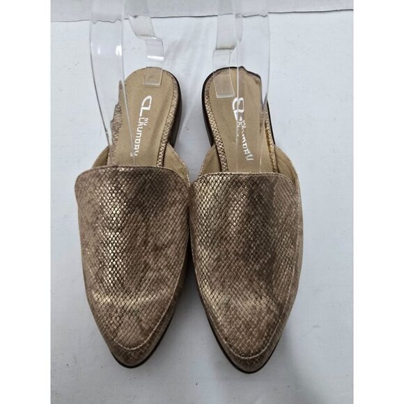 CL by Chinese Laundry Metallic Python Snakeskin Freshest Mule - Picture 2 of 9